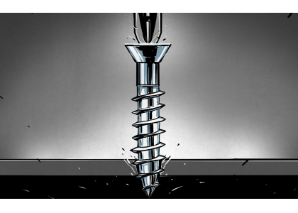 Where are mechanical screws used