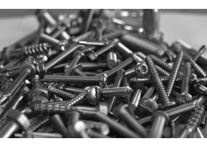 Stainless steel screws to do surface treatment