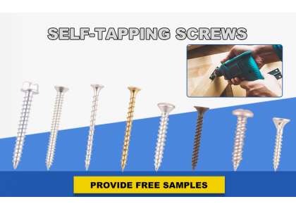 The main points of using self-tapping screws