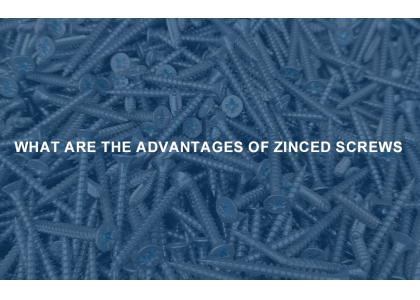 What are the advantages of zinced screws