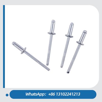Manufacturers Produce Stainless Steel Open Flat Round Head Blind Rivets