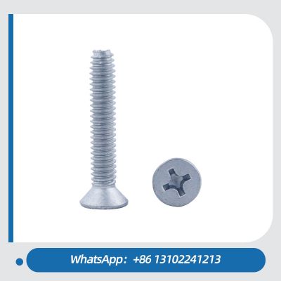 Factory Direct Stainless Steel Flat Countersunk Head Cross Recess