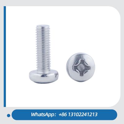 Factory Wholesale Stainless Steel Cross Recessed Drive Pan Head Machine Bolts