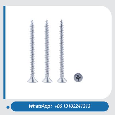 Stainless Steel Self-tapping Wood Screw Wholesale Screw for Wood Chipboard Cross Countersunk Head Screw