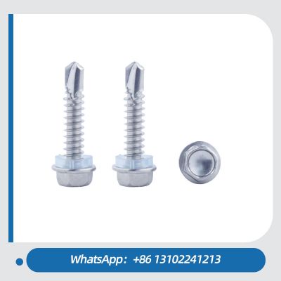 Stainless Steel Drilling Screws Hex Head Self-Drilling Roofing Screw With Washer