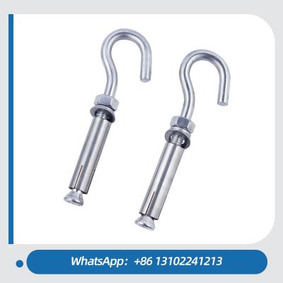 Hot Sell Stainless Steel Hook Sleeve Anchor Bolt With Nut Washer